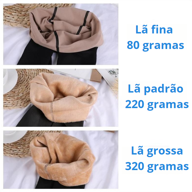 Compre 1 e Leve 2 - Super Meia-Calça Peluciada: Conforto e Estilo Inverno