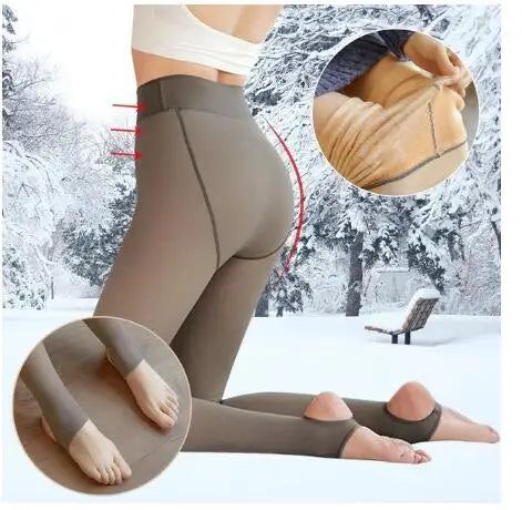 Compre 1 e Leve 2 - Super Meia-Calça Peluciada: Conforto e Estilo Inverno